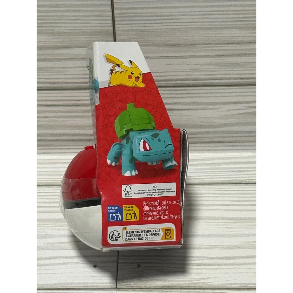 Mega Pokemon‎ Bulbasaur Building Set Poke Ball 30 Pieces JCT36 Toy Figure